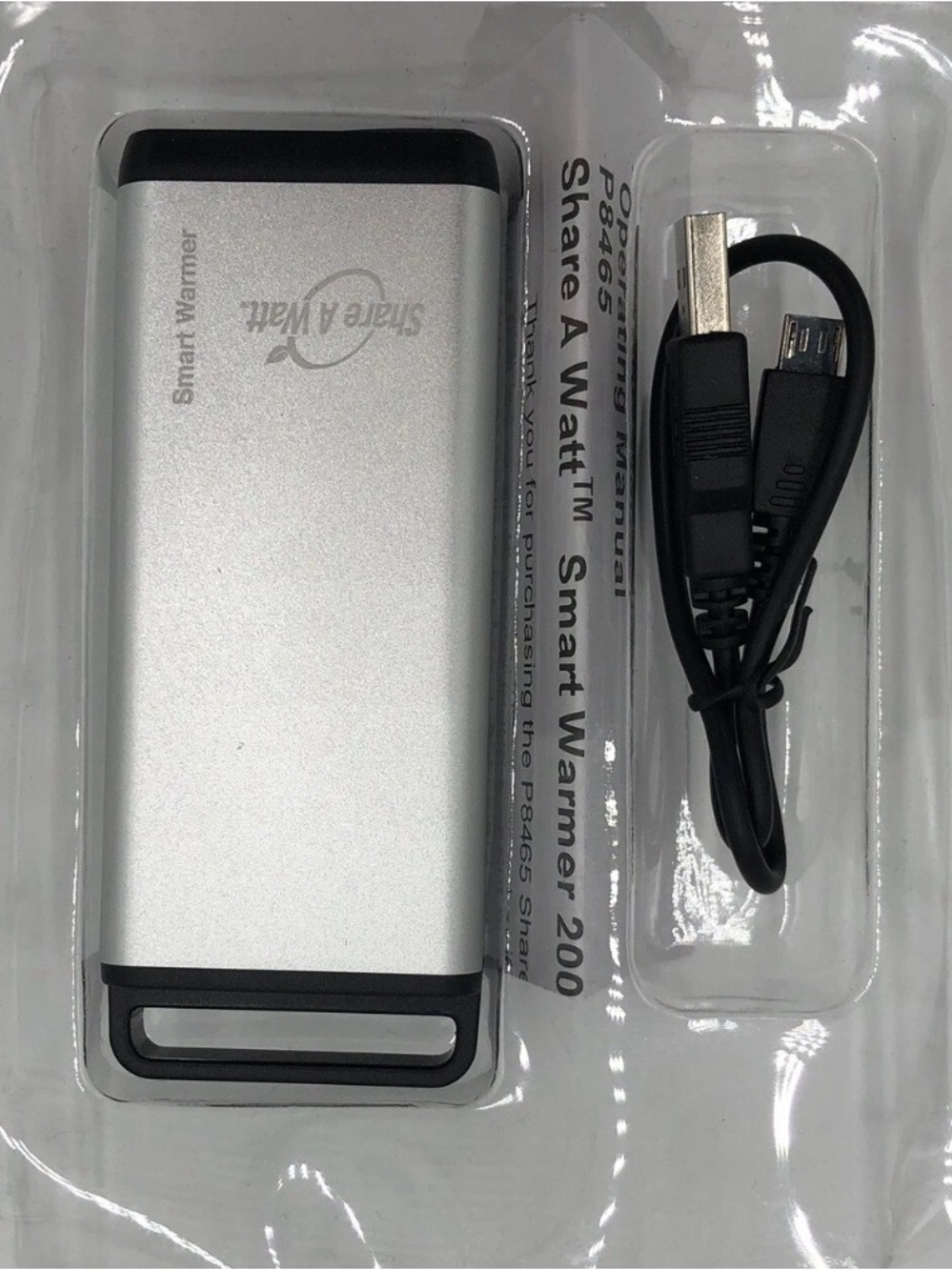 Bundle of 2 Charger/Hand Warmer 2000 Portable Chargers - Picture 2 of 7